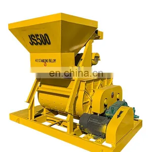 New Arrival Stationary 600 Litre Concrete Pan Mixer thumbnail-1