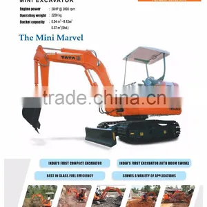 Tata HItachi TMX20-2 MINI EXCAVATOR thumbnail-1
