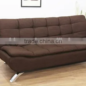 Fabric Double Cushions Relax Sofa Bed Home Furniture Sleeper thumbnail-3
