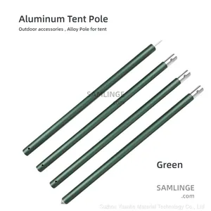Lightweight Aluminium Poles For Tents ,Oxidation Color Surface of Aluminium Tent Pole Tent Accessories thumbnail-1