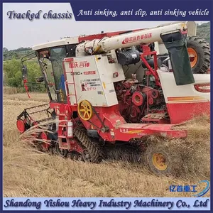 Harvester Anti Sinking Track Chassis Suitable for Muddy Terrain thumbnail-4