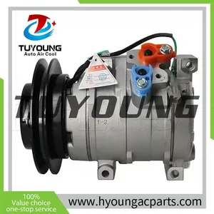 10s15c Auto AC Compressor for Sany Excavator 447220-4780 ND447220-4780 thumbnail-1