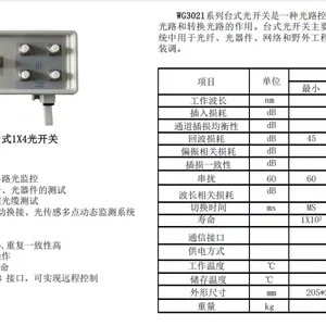 WG3021 Desktop 1X4 Optical Switch thumbnail-2