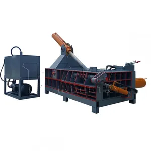 Mini Square Hay Baler Waste Tyre Press Machine Waste Cotton Baler Electric Plastic Waste Compactor thumbnail-1