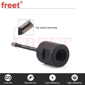 Dry 1/4 Inch Diamond Core Drill Bit 6mm for Milling Stone thumbnail-2