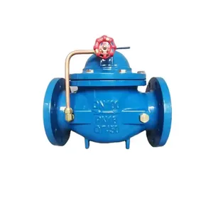 Check Valve Slow Closure Installed Pump Outlet High Buildings Water Supply Hydraulic One Way Control Valve thumbnail-2