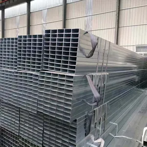 Corrosion Resistant Pre-Galvanized Pipes Square Rectangular Hollow Sections for Industrye thumbnail-4