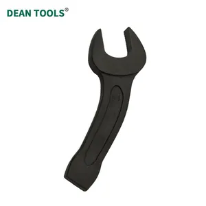 Industrial Grade Bent Striking Open End Wrench, 45# Steel, Impact Open End Spanner，Bent Open End Wrench thumbnail-1