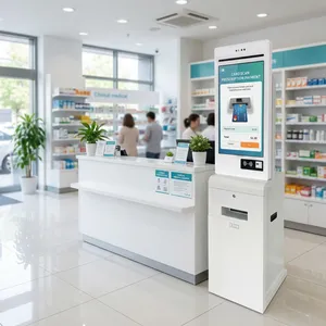 Aonpos APK22 10-point Touchscreen Kiosk All In One Cashless Payment Kiosk Retail Shop Self-service Kiosk Windows Payment Kiosk thumbnail-4