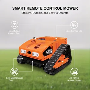 Zero Turn Commercial Mower Easy Parts Replacement Electric Lawn Mowers Brushcutter For Banana & Olive Groves thumbnail-1