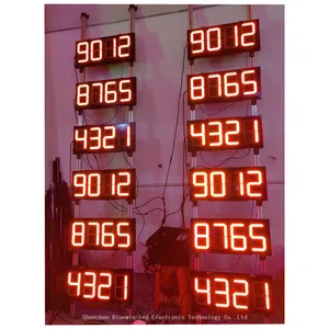 High Visibility 7 Segment Displays Fuel Price Signs thumbnail-3