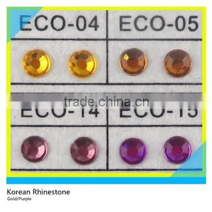 Hot Sale Hotfix Loose Korean Rhinestone For Shoes Multi Color Round thumbnail-1