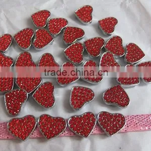 10mm Rhinestone Slide Charms for Pet Collar thumbnail-2