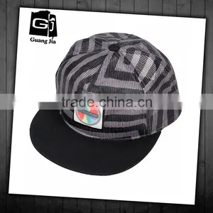 Guangzhou Guangjia Factory Printed Character Applique Logo Mesh Trucker Hats thumbnail-1