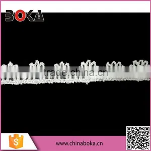 Fashion Polyester/cotton Embroidery Lace for Dress thumbnail-1