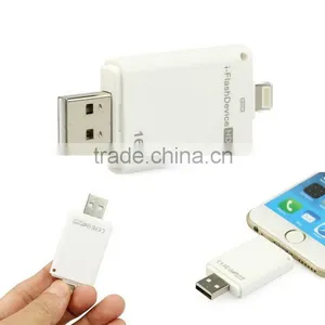 4GB-128GB Plastic OTG USB Flash Drives For Iphone thumbnail-2