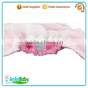 Machine Washable Nappy With Hip Snaps Mesh Fabric Diapers Cover thumbnail-4