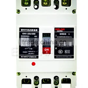 225A 3 Pole 4 Pole Electrical Installation Moulded Case Circuit Breaker thumbnail-1