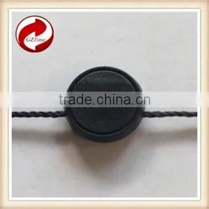 Quality String Seal Tag, Hang Tag String, Garment Plastic Seal Tag Black Seal Tag Custom Bucket Hat With String thumbnail-4