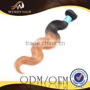 8a Ombre Color 12in- 30in Indian Virgin Remy Body Wave Hair Extension thumbnail-1
