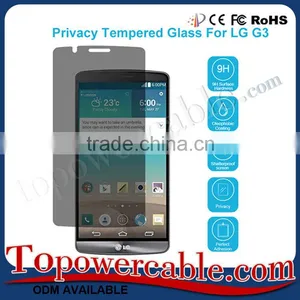 Anti-Spy Peeping Privacy Tempered Glass Screen Protector For Lg G3 thumbnail-1