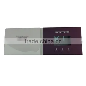 Factory Oem Tft Lcd Video Card Panel Touch Screen Multi-button Magnetic Light Switch On/off Usb Digital Video Palyer Card thumbnail-5