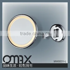 Snesor Switch Makeup Mirror Professional Swivel Bathroom Led Mirror thumbnail-3
