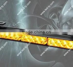 14" LED Traffic Advisor 7 Modes Emergency Hazard Strobe Light Bar thumbnail-1