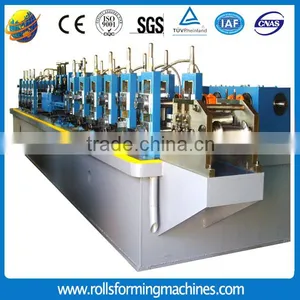 Welded Tube Roll Former Mill Welded Steel Tube Equipment Welded Pipe Roll Forming Machine thumbnail-1