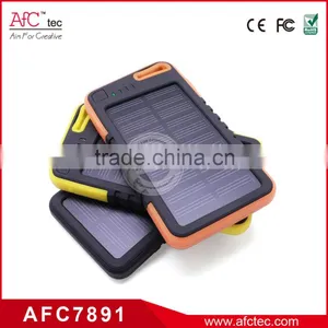 5000mAh Solar Charger tv With ac Wall Socket for Mobile Phone thumbnail-3