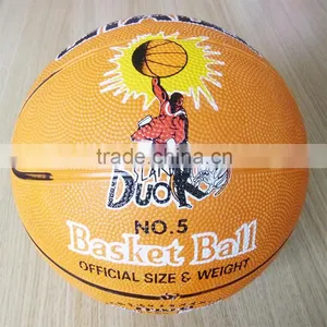 Custom Size 5 Rubber Laminated Basketball thumbnail-1