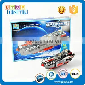 Wholesale Kid Toy Magnetic DIY Building Block Space Ship Connector Toys thumbnail-1