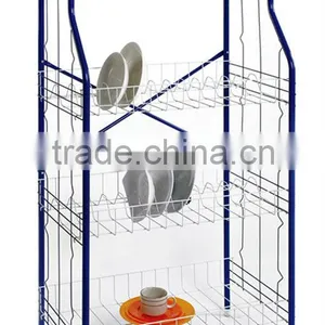Supreme 4-Tier Any Color Iron Wire Dish Dryer thumbnail-1