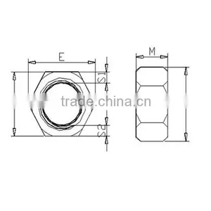 for Electrical Transmission Tower Hex Thin Lock Nut thumbnail-5