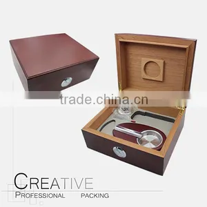 Cigar Box Wooden Cigard Box Humidor thumbnail-1