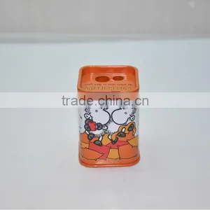 Small Tin Box With Pencil Sharper thumbnail-1