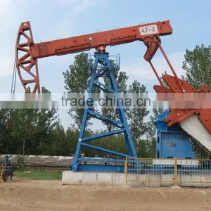Oil Well Drilling Equipment Pumping Units Balancin:B57D-89-42,with Variable Frequency Motor and Motor Control Cabinet,API11E thumbnail-2