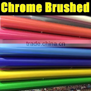 Best Selling Chrome Brushed 1.52*20m With Air Bubble Free thumbnail-5