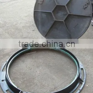 On Heavy Duty Gutter Round Locking Manhole Covers Sizes Ductile Iron Quality Choice thumbnail-5