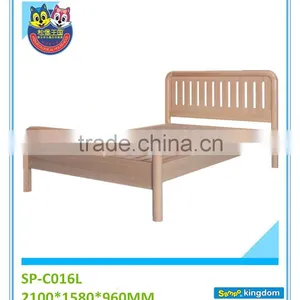 Shenzhen Furniture Pine Wood Single Beds For Kids Bedroom Sets thumbnail-1