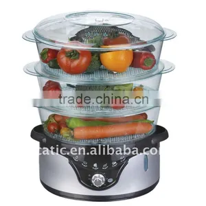 13.5L S/S Electric Food Steamer CA-696B thumbnail-1