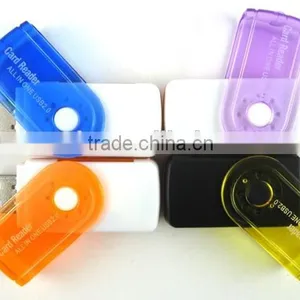 Usb 2.0 SD / MS / Micro Memory Sd/ M2 Card Reader,all in 1 Card Reader. thumbnail-1