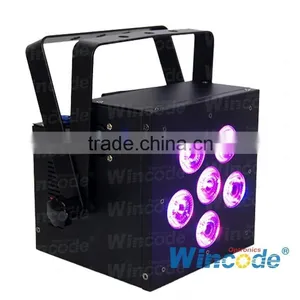 RGBAW+UV 6 in 1 Wireless Battery LED Uplighting for Dj, Wedding Event thumbnail-1