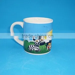 Funny Carton Design Porcelain Water Mug for Children thumbnail-1