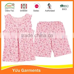 Young Girl Sexy Pajama Young Girl Sexy Sleepwear With Cotton Poplin thumbnail-1