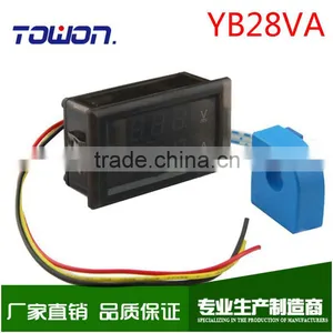 Double Display YB28VA DC Digital 10A Voltmeter Ammeter Digital DC Voltage Ammeter thumbnail-2