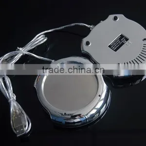 Electroplate Shiny Usb Hub Cup/mug Warmer With Usb Hub thumbnail-3