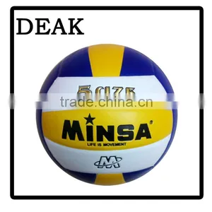 Custom Sand Beach Soft Play Official Size 5 TPU Machine Stitched Volleyball thumbnail-2