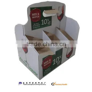 Made in Dongguan Six Bottles Beer Packaging Box Supplier's Choice thumbnail-1