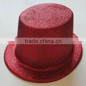 Red Glitter Top Hat thumbnail-1